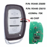 For hyundai  2013-2016 modern IX35 Tucson 3-key smart cards 95440-2S610 95440-2S600
