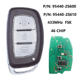 For hyundai  2013-2016 modern IX35 Tucson 3-key smart cards 95440-2S610 95440-2S600