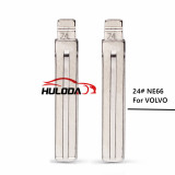 24# NE66 For Volvo  Flip car key blade for KD remote VVDI XHorse Remote