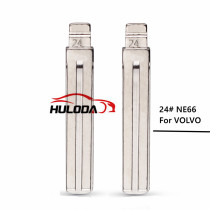 24# NE66 For Volvo  Flip car key blade for KD remote VVDI XHorse Remote