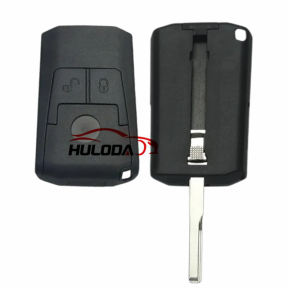 NEW style For Benz 2 button smart remote key case shell with HU64 blade With logo