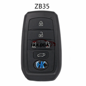 KEYDIY for Toyota style  ZB35 5 button smart remote key for KD-X2 KD-MAX generate 