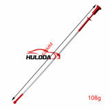 62cm Magnetic Pick Up Tool Led Light Magnet 4 Claw Flexible Telescopic Grabber Red colour