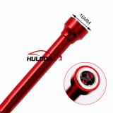 62cm Magnetic Pick Up Tool Led Light Magnet 4 Claw Flexible Telescopic Grabber Red colour
