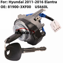 OE:81900-3XF00 Ignition Lock Cylinder Switch 2 Keys For Hyundai Elantra 2011-2016 819003XF00 US660L OE:81900-3XF00 Ignition Lock Cylinder Switch 2 Keys For Hyundai Elantra 2011-2016 819003XF00 US660L