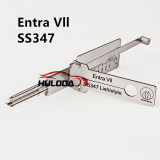 Entra Vll SS347  Lishistyle 2-IN-1 Locksmith Tools for Civil Lock Hand Tool Lock  Used for Italy Europe