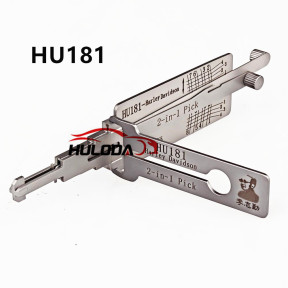 HU181 Lishistyle 2-IN-1 Locksmith Tools for Harley motorcycle