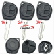 For Suzuki Swift 2/3/4 button remote key blank With Logo