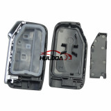 For Kia 3/4 button remote key blank Without battery holder without emblem