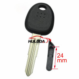 For Hyundai transponer Key blank with HYN6    blade can put TPX long chip and Ceramic chip