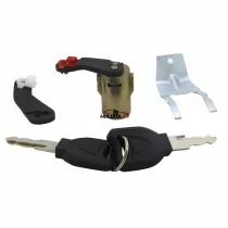 7485116317 1458630 5001834847 tailgate trunk lock front left right door lock barrel with 2 keys for DAF LF45/LF55 2001-2013