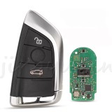 For BMW F FEM CAS4 5 7 Series X5 X6 2014+ 3/4Buttons Smart Remote Car Key Fob 315/433/868Mhz PCF7945
