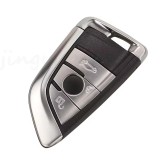 For BMW F FEM CAS4 5 7 Series X5 X6 2014+ 3/4Buttons Smart Remote Car Key Fob 315/433/868Mhz PCF7945