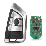 For BMW F FEM CAS4 5 7 Series X5 X6 2014+ 3/4Buttons Smart Remote Car Key Fob 315/433/868Mhz PCF7945