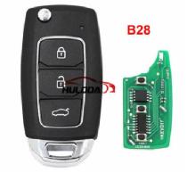 3 button remote key  B28-3 for KD300 and KD900 and URG200 to produce any model  remote