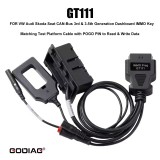 GODIAG GT111 for VAG CAN-Bus 3rd & 3.5th Generation Dashboard IMMO Cable Read Write POGO PIN for XHORSE/AUTEL/OBDSTAR Tool