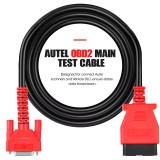 Autel Original OBD2 Main Cable 15Pin Programming Cable Connector for Autel Scanner 508/ 808/ 906/ 908 Series, Connect with VCI
