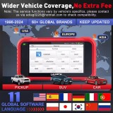 LAUNCH CRP123E V2.0 OBD2 Scanner Engine Transmission ABS SRS Scan Tool,Code Reader with Oil Reset,SAS Reset Car Diagnostic Tool
