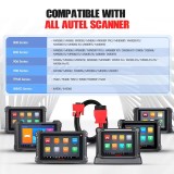 Autel Original OBD2 Main Cable 15Pin Programming Cable Connector for Autel Scanner 508/ 808/ 906/ 908 Series, Connect with VCI
