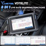 VDIAGTOOL Vd70 Lite Car Diagnostic Tool, Dpf,IMMO,31+Services , CANFD,Bi-Directional Control Car Scanner Full Diagnosis Serving
