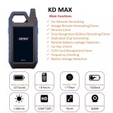 KEYDIY KD MAX Key Programmer Android Smart Device 5.0 Inch Screen with WiFi & Bluetooth Frequency Checking, Remote Generating