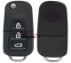For Lifan 3 button  remote control key shell