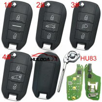 Xhorse XEPG00EN with XT27B Super Chip Special PCB Board with 3 Buttons Key Shell for Peugeot/Citroen HU83 VA2 Blade Key