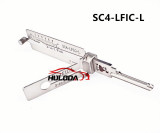 Genuine Lishi SC4-LFIC-L 2 in 1 lock pick and decoder ，Anti-slot, ,used for Schlage
