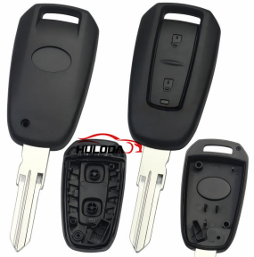 2 button for Tata car key shell, suitable for India TATA remote control key cover Fob 