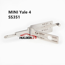 MINI Yale 4 SS351 Lishistyle 2-IN-1 Locksmith Tools For household 