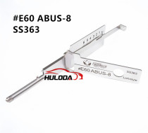 #E60 ABUS-8 SS363 Lishistyle 2-IN-1 Locksmith Tools For household 