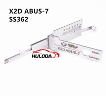 X2D ABUS-7 SS362 Lishistyle 2-IN-1 Locksmith Tools For household