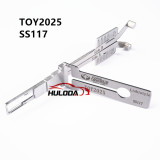 TOY2025 SS117 Lishistyle 2-IN-1 Locksmith Tools For Toyota