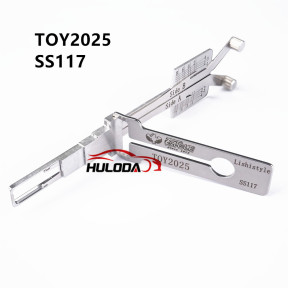 TOY2025 SS117 Lishistyle 2-IN-1 Locksmith Tools For Toyota