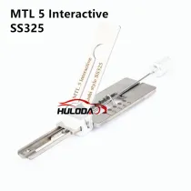 MTL 5 Interactive SS325 Lishistyle 2-IN-1 Locksmith Tools For household 