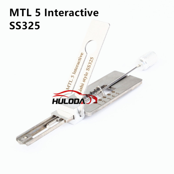 MTL 5 Interactive SS325 Lishistyle 2-IN-1 Locksmith Tools For household