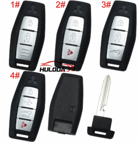 For Mitsubishi New High Quality key Shell 2button  2+1 button 3+1button  3 button