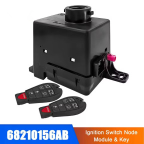  Wireless Ignition Node Module with two keys for Dodge Chrysler Jeep 68210156AB
