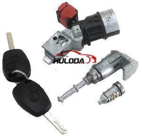 OE:806012544R Cylinder Complete IGNITION SWITCH DOOR LOCK FOR Renault Kangoo II 2008- Master III