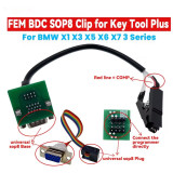 FEM BDC Adapter Universal SOP8 Clip for Xhorse Key Tool Plus VVDI PROG CGDI ACDP for BMW x1 x3 x5 x6 3 series Key Programmer