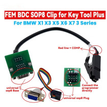 FEM BDC Adapter Universal SOP8 Clip for Xhorse Key Tool Plus VVDI PROG CGDI ACDP for BMW x1 x3 x5 x6 3 series Key Programmer