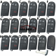 For Fiat 500  500X 500L flip remote key blank with SIP22 blade,Please select the button you need with logo