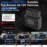 Vgate vLinker MC + ELM327 V2.2 BT4.0 BT3.0 OBD2 Scanner For BimmerCode For FORScan Auto Car Diagnostic Tools V1.5 HS/MS-CAN