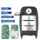 For KIA Carens Seltos Sonet 6A Chip 433MHz 95440-DY100/CC400/Q6400 Remote Car Key Original Proximity Card