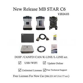 V2025.03 MB STAR C6 DOIP WIFI Mercedes Benz Special Inspection Mercedes Benz Automotive Fault Diagnosis Instrument