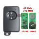 For Toyota Axio Premi3 Key Smart Key 271451-6340 Keyless 4D Chip