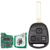 For Lexus IS300 GS300 GS430 GX470 LX470 ES300 SC300 SC400 GS400 LS400 3 Buttons Remote Key HYQ1512V 315Mhz 4C/4D68 Chip