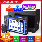 MUCAR VO7 Automotive OBD2 Scanner Professional ECU Coding Bidirectional Test Full System Code 28 Reset Car Diagnosis Tools