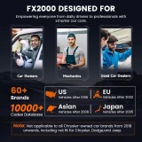Free Update ANCEL FX2000 OBD2 Scanner Check Engine ABS SRS Transmission Code Reader Car Automotive Diagnostic Tool Code Reade