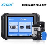 XTOOL X100MAX2 Full Set Key Programming Tool With J2534 ECU Programming Work With KC501, KS01, SK1, M822 Key Programmer Add Keys